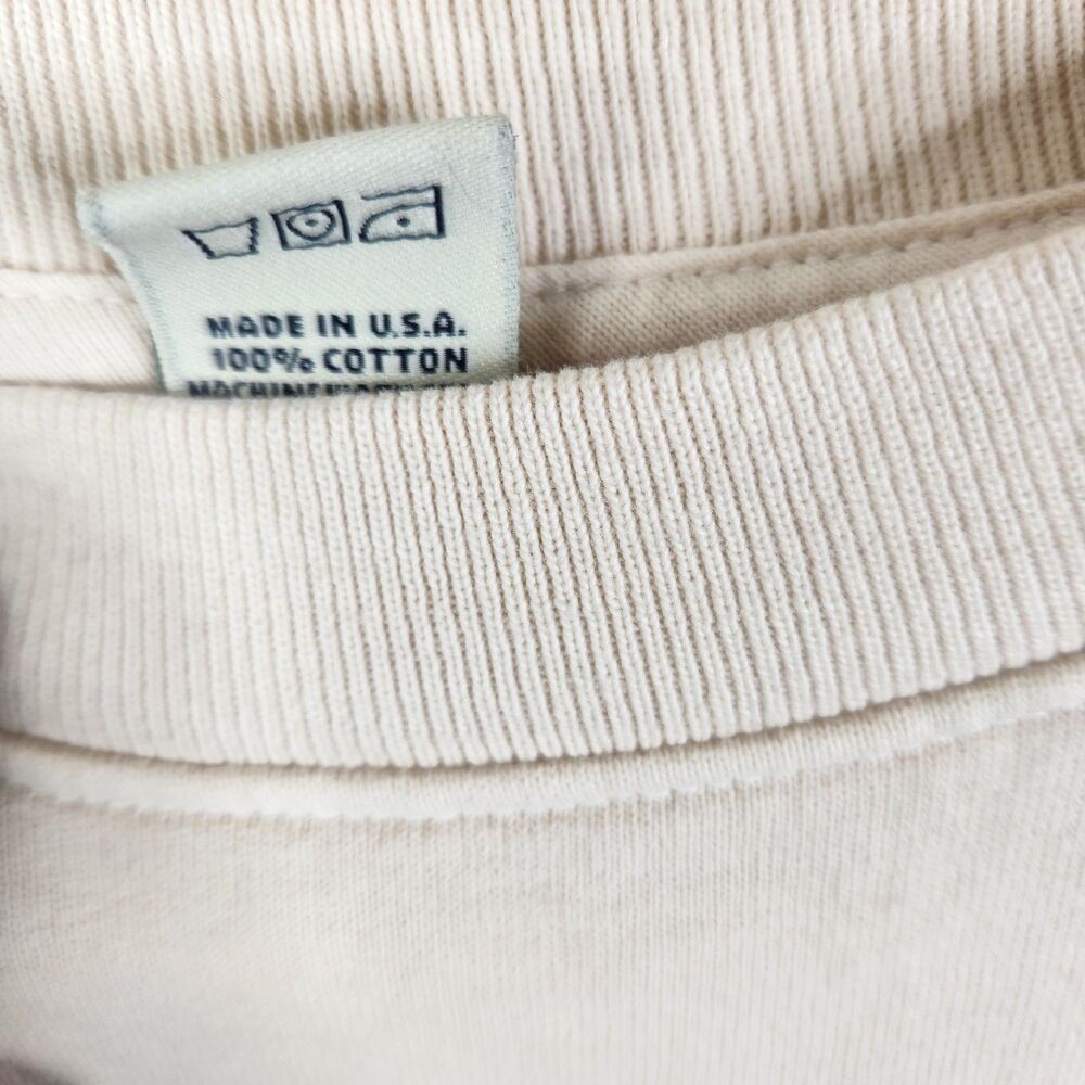 Sporty & Rich Womens Wellness Crew Neck Crop Top Oversized LS Sweatshirt XS - Picture 5 of 5